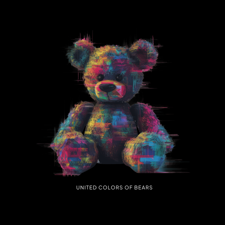 United colors of bears - t-shirt - black