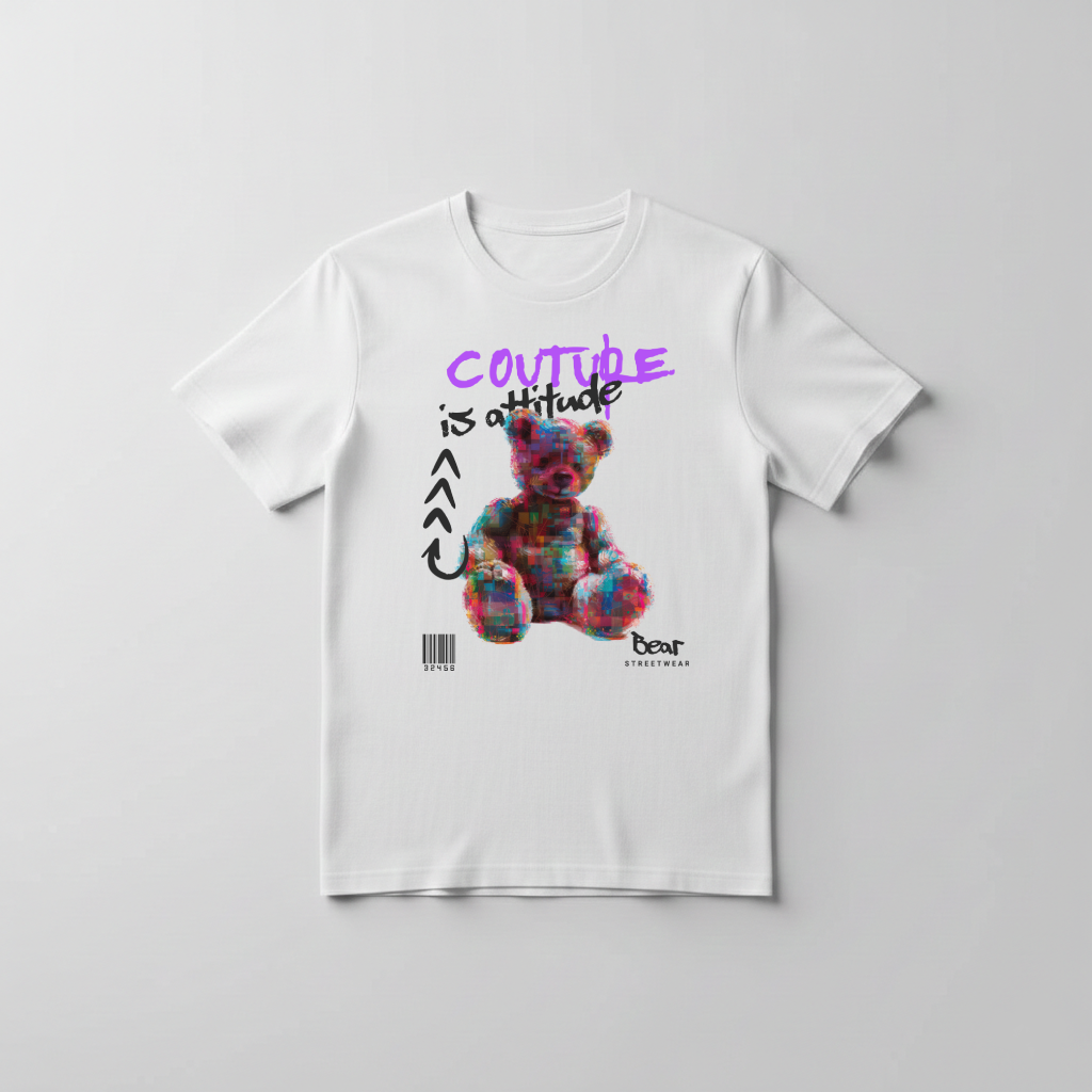 Couture is attitude - t-shirt - white - Image 2