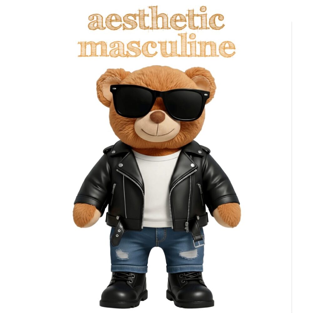 Aesthetic Masculine - t-shirt - white