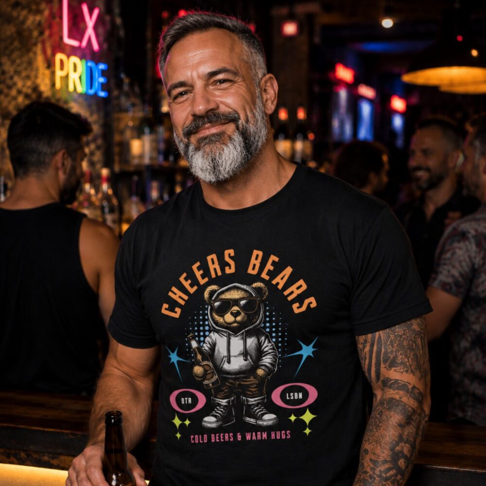 Cheers Bears - t-shirt - black