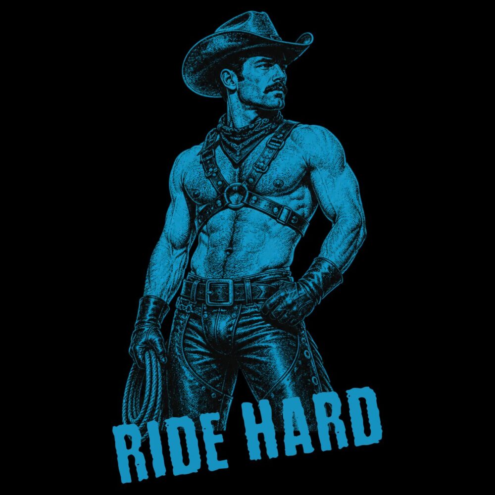 Hard Rider - blue - t-shirt - black