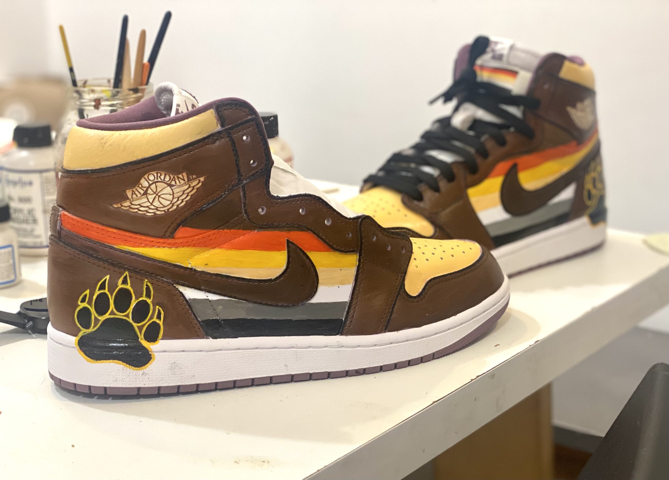 Nike "Bear" Jordan 1 High OG - Image 3