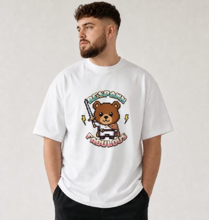 Respawn Fabulous Bear- t-shirt - white