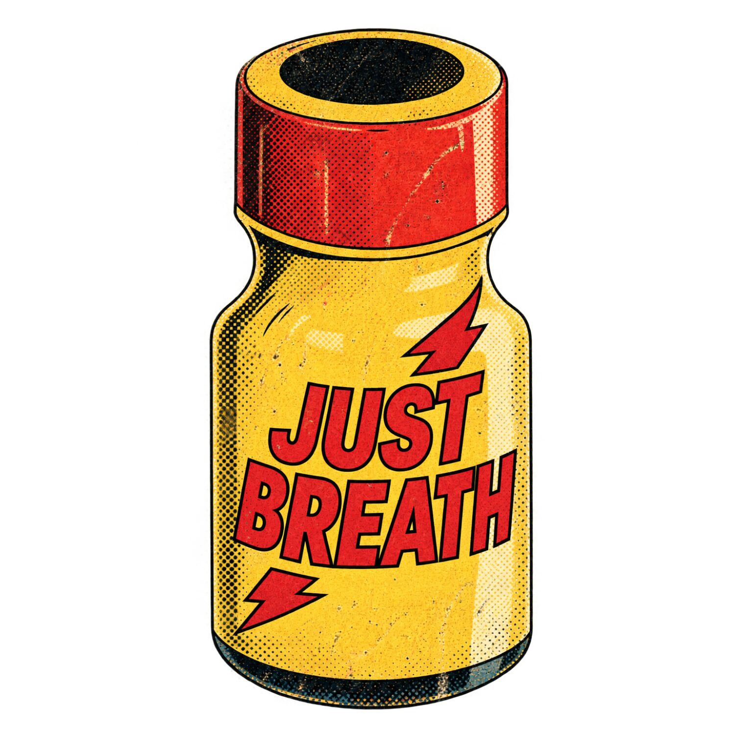 Just breath - t-shirt - white