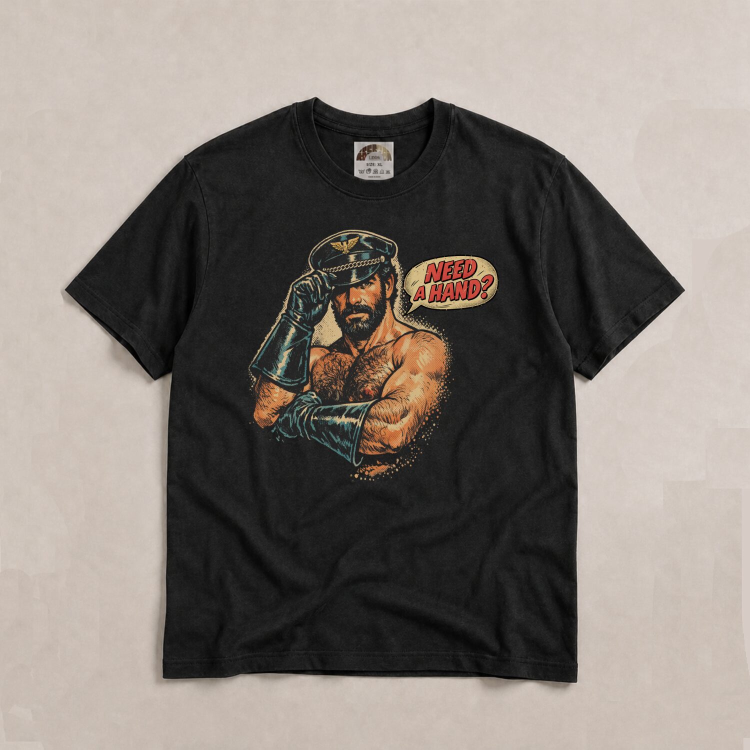 Need a Hand? - t-shirt - black - Image 2
